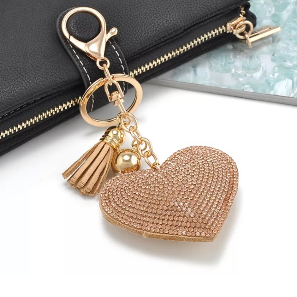 New Tassel Chrystal rhinestone purse charm